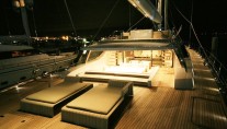 RED DRAGON - The Aft Deck Space (Photo by Axel Clark)